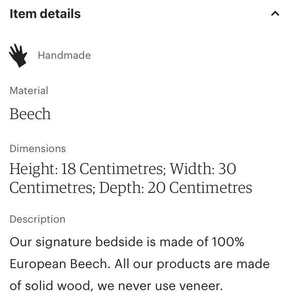 White floating wall mount bedside tables - Picture 5 of 6